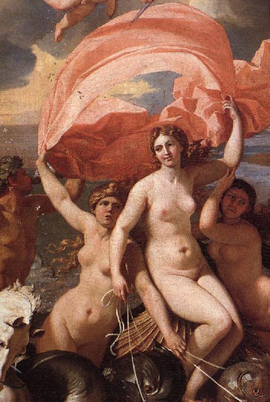 POUSSIN, Nicolas The Triumph of Neptune (detail) af Sweden oil painting art
